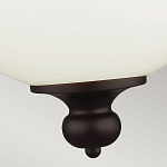 Подвесной светильник с белым стеклянным плафоном в форме шара на цепи Feiss варинант исполнения - 5 | Loft Concept в Самаре