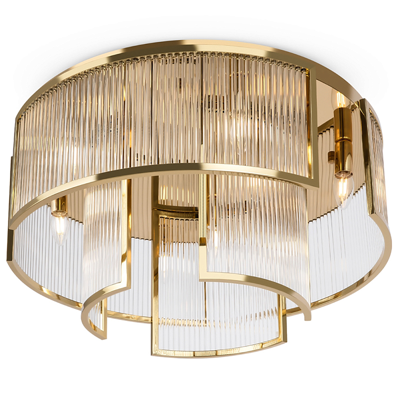 Подвесной светильник The Golden Slice Золотой Подвесной светильник The Golden Slice Золотой в Самаре | Loft Concept