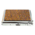 Портсигар с газовой зажигалкой из натурального камня Яшма Змеиная Stone Cigarettes Cases варинант исполнения - 10 | Loft Concept в Самаре