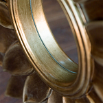 Зеркало-солнце с золотыми с лучами Rays of Peace варинант исполнения - 2 | Loft Concept в Самаре