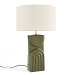 Настольная лампа из керамики и льна Brighter than the Stars варинант исполнения - 2 | Loft Concept в Самаре