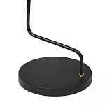 Торшер на изогнутом основании в сочетании черного и золотистого цвета Stable Base варинант исполнения - 4 | Loft Concept в Самаре