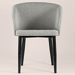 Мягкое кресло на металлических ножках Shaggy Grey варинант исполнения - 3 | Loft Concept в Самаре