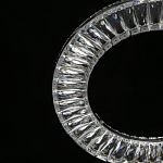 Люстра круглая с прозрачной хрустальной рамкой Maude Crystal Light варинант исполнения - 8 | Loft Concept в Самаре