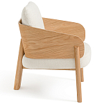 Кресло с каркасом из массива дуба Gallin Chair Boucle варинант исполнения - 3 | Loft Concept в Самаре