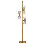 Торшер с абажурами из тонких металлических палочек Wild Thorns варинант исполнения - 2 | Loft Concept в Самаре