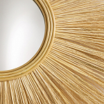 Зеркало с бахромой из растительных волокон WICKER MIRROR 120 варинант исполнения - 2 | Loft Concept в Самаре