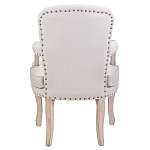 Кресло Aubrey Classical Armchair beige flax варинант исполнения - 3 | Loft Concept в Самаре