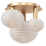 Потолочный светильник Triple ribbed base варинант исполнения - 1 | Loft Concept в Самаре