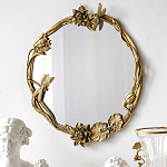 Настенное зеркало в бронзовой раме Eden Garden варинант исполнения - 4 | Loft Concept в Самаре