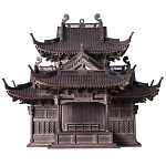 Макет Китайская пагода макет древней традиционной архитектуры варинант исполнения - 2 | Loft Concept в Самаре