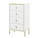 Комод белый высокий с ящиками Antique Order варинант исполнения - 1 | Loft Concept в Самаре