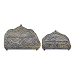 Набор из двух шкатулок с эффектом патинирования Austronesian Caskets варинант исполнения - 1 | Loft Concept в Самаре