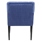 Кресло Addison Chic Armchair deep blue velour варинант исполнения - 3 | Loft Concept в Самаре