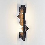 Светодиодное бра черного цвета Suprematism Ice Crack варинант исполнения - 3 | Loft Concept в Самаре