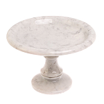 Фруктовница большая из натурального камня Мрамор Белый Natural Stone Fruit Bowls варинант исполнения - 2 | Loft Concept в Самаре