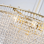 Люстра многоярусная с каскадами кристаллов Crystal Rains варинант исполнения - 5 | Loft Concept в Самаре