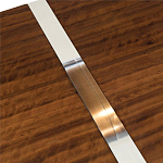 Консоль прямоугольная с выдвижным ящиком на прозрачных ножках Hitchcock варинант исполнения - 3 | Loft Concept в Самаре