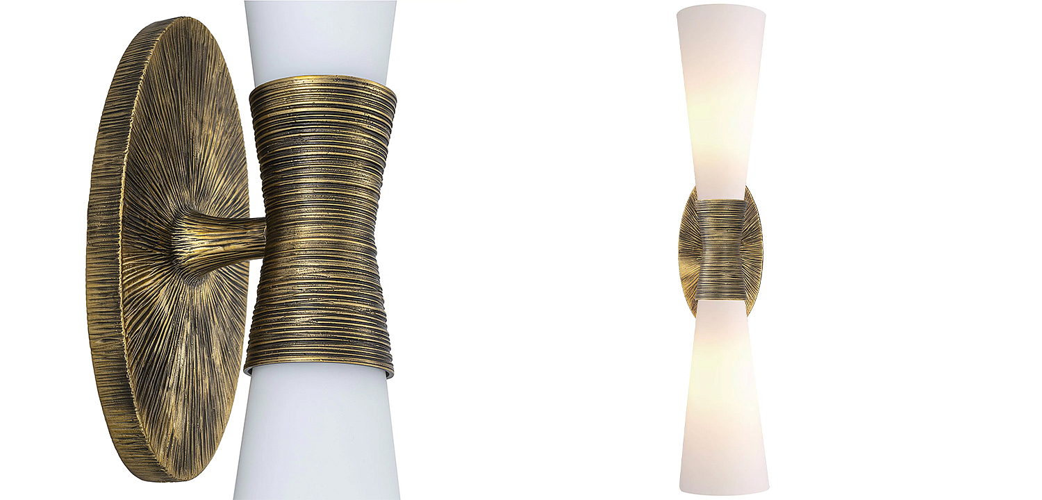 Бра Eichholtz Wall Lamp Nolita Double Бра Eichholtz Wall Lamp Nolita Double - Loft-Concept в Самаре