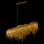 Люстра подвесная с металлическими дугами и длинными цепочками 115 см Atlantis Chain варинант исполнения - 7 | Loft Concept в Самаре