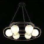 Люстра подвесная круглая с белыми плафонами Martin варинант исполнения - 3 | Loft Concept в Самаре