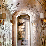 Обои ручная роспись Siam White Metal варинант исполнения - 3 | Loft Concept в Самаре