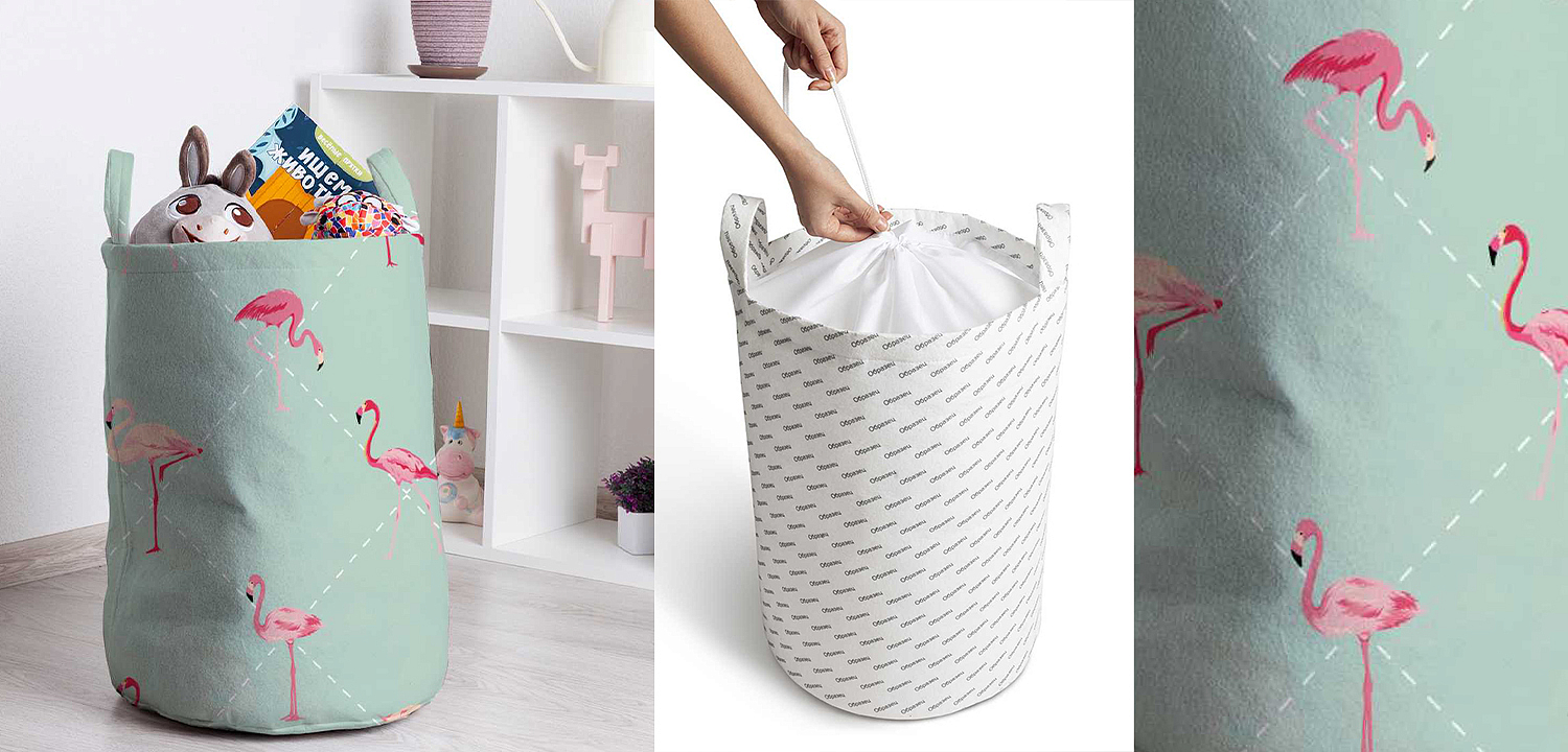 Корзина Flamingo Rhombus Basket Корзина Flamingo Rhombus Basket - Loft-Concept в Самаре