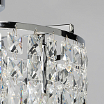 Потолочный светильник круглый с прозрачными подвесками Lunet варинант исполнения - 13 | Loft Concept в Самаре