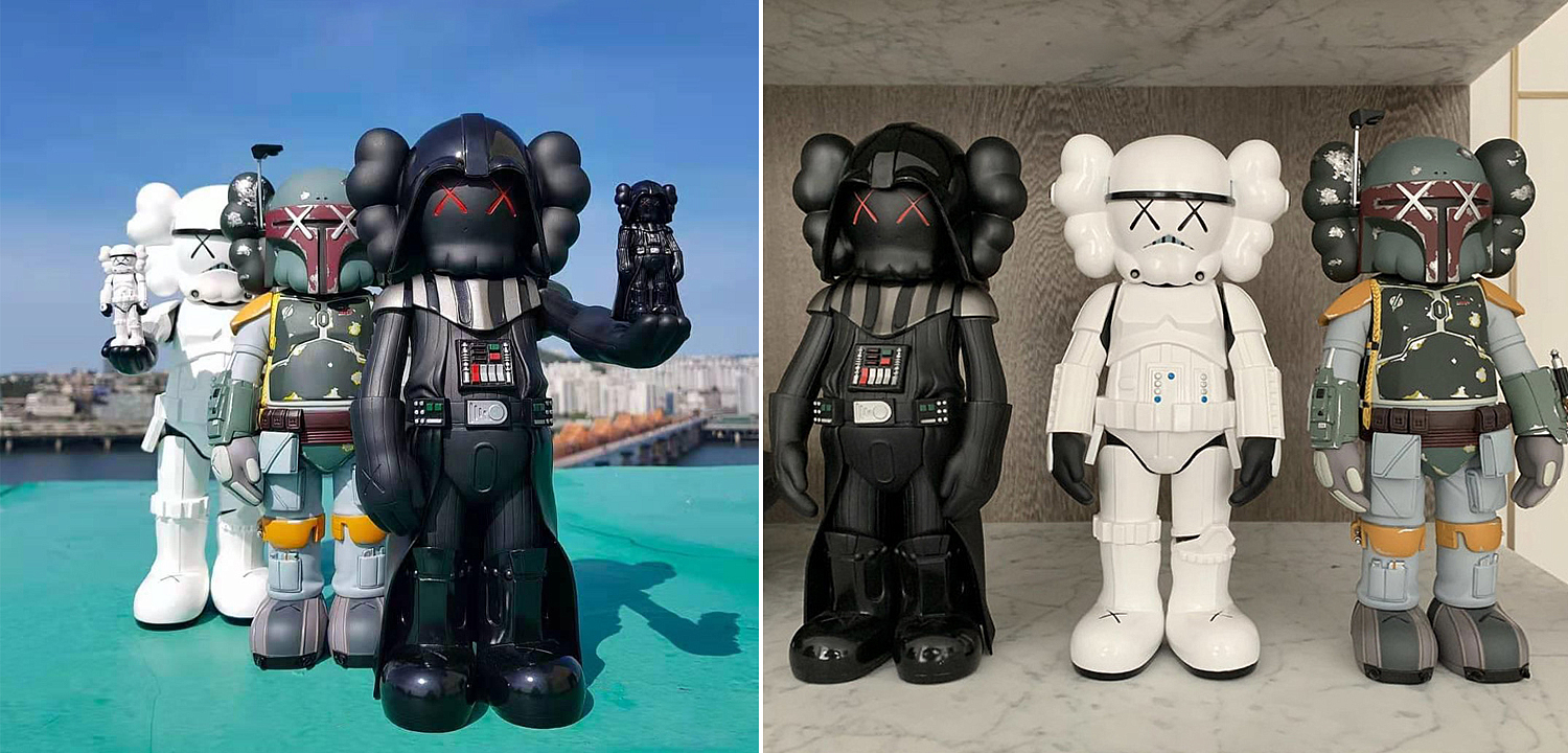 Статуэтка KAWS Star Wars Boba Fett Ver Статуэтка KAWS Star Wars Boba Fett Ver - Loft-Concept в Самаре