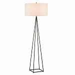 Торшер с основанием конической формы и тканевым абажуром Unusual варинант исполнения - 1 | Loft Concept в Самаре