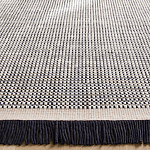 Ковер Woven from Wool с бахромой по краям варинант исполнения - 4 | Loft Concept в Самаре