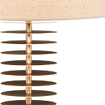 Настольная лампа с корпусом из металлических дисков Skyscraper варинант исполнения - 1 | Loft Concept в Самаре