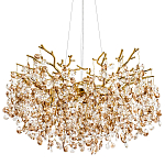 Люстра с хрустальными подвесками Fairytree Gold Crystal Chandelier 10 варинант исполнения - 1 | Loft Concept в Самаре