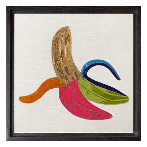Панно Jonathan Adler BANANA BEADED WALL ART
