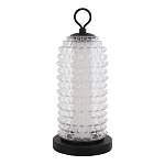 Настольная лампа с прозрачным факутрным стеклянным плафоном Sonora варинант исполнения - 2 | Loft Concept в Самаре