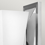 Бра с белым матовым плафоном на прямоугольном основании цвета хром Hinkley варинант исполнения - 2 | Loft Concept в Самаре