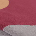 Плед из хлопка с абстрактным принтом Elysian Flow Ember варинант исполнения - 4 | Loft Concept в Самаре