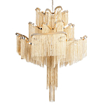 Люстра металлическая Rain of metal варинант исполнения - 1 | Loft Concept в Самаре