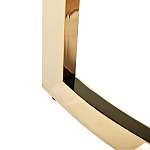 Столик журнальный золотой с темным стеклом Tastiness варинант исполнения - 2 | Loft Concept в Самаре