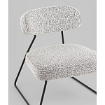 Кресло лаунж Kate букле серый варинант исполнения - 2 | Loft Concept в Самаре