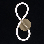 Бра с белым плафоном в форме восьмерки и круглым основанием Luke Lampco Tracer Lamp варинант исполнения - 2 | Loft Concept в Самаре