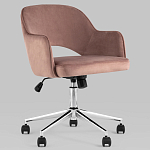 Кресло для компьютерного стола Veloury Pink варинант исполнения - 2 | Loft Concept в Самаре