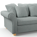 Мебельная ткань Шенилл голубой цвет 138 см T4-20 варинант исполнения - 9 | Loft Concept в Самаре