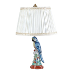 Настольная лампа с абажуром и основанием в виде попугая Parrot Table Lamp варинант исполнения - 1 | Loft Concept в Самаре