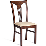 Стул деревянный с узором ручной работы Espresso варинант исполнения - 1 | Loft Concept в Самаре