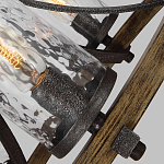 Люстра с цилиндрическим плафонами из толстого волнистого стекла в индустриальном стиле Feiss варинант исполнения - 16 | Loft Concept в Самаре