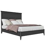 Кровать из массива бука с жёстким изголовьем Tasteful Furniture варинант исполнения - 1 | Loft Concept в Самаре