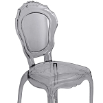 Прозрачный стул серый LOUIS GHOST CHAIR Grey варинант исполнения - 4 | Loft Concept в Самаре