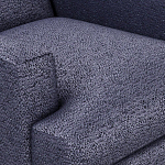 Мебельная ткань Шенилл синий цвет 138 см T4-33 варинант исполнения - 6 | Loft Concept в Самаре