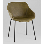 Стул Ashby экокожа зелёный варинант исполнения - 1 | Loft Concept в Самаре